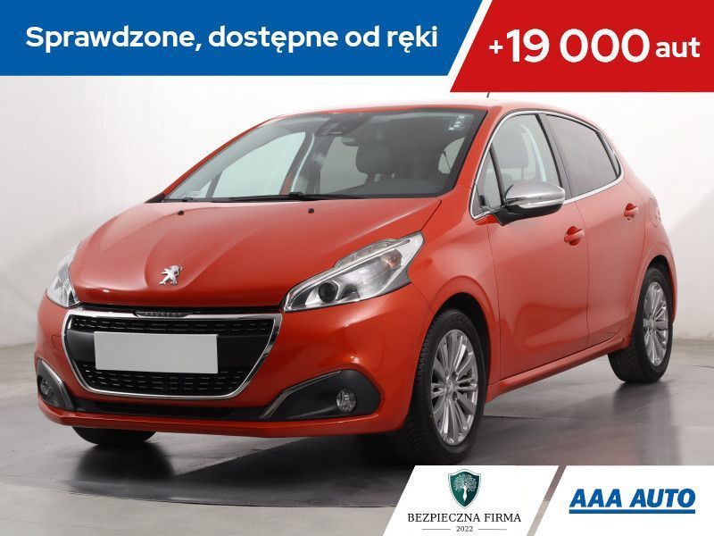 Peugeot 208 1.2 PureTech Allure , Salon Polska, Serwis ASO, Navi, Klimatronic,