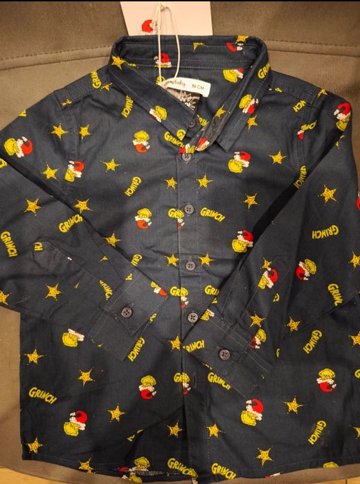 Nowa Świąteczna koszula Grinch rozmiar 86