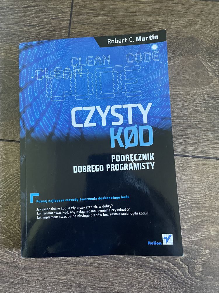 Czysty Kod , podrecznik dobrego programisty