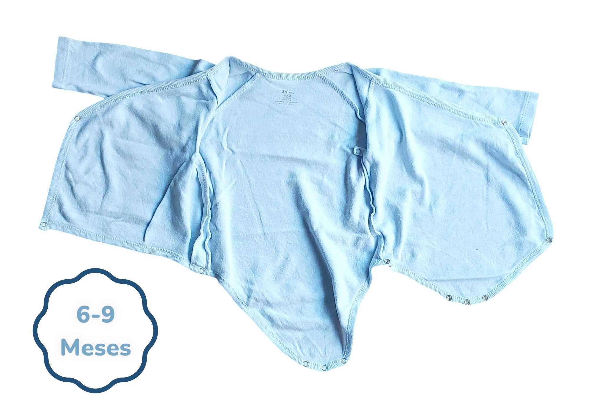Body Azul Zippy 6-9 meses