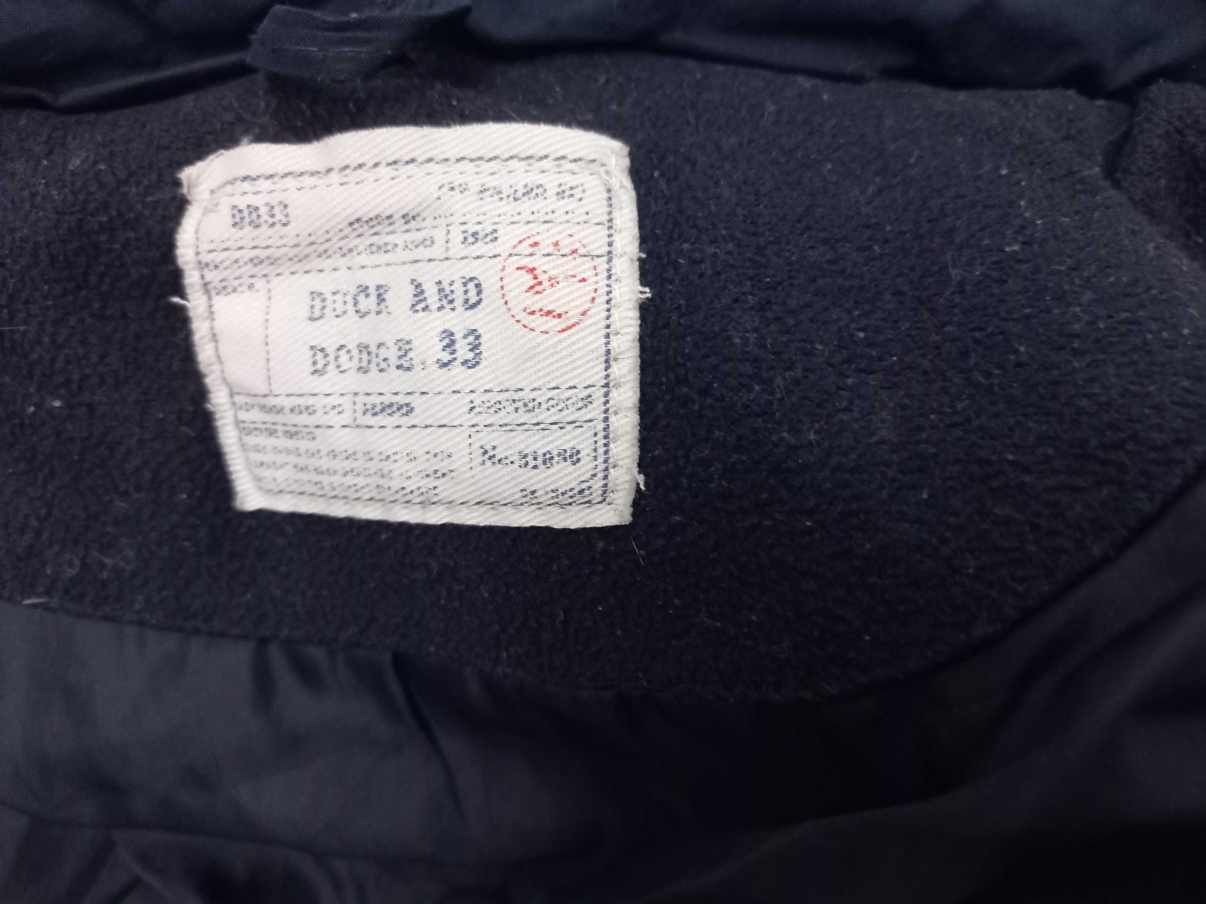 р. 134 DUCK&DODGE Куртка зимняя синяя на 9 лет