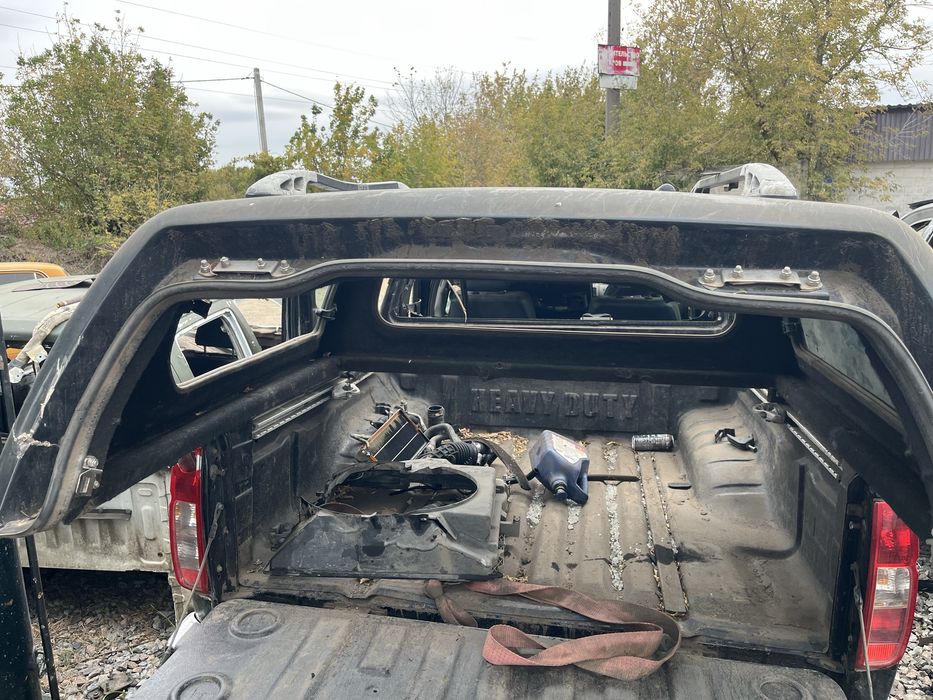Кунг Nissan Navara D40  кунг на задний кузов навара д40