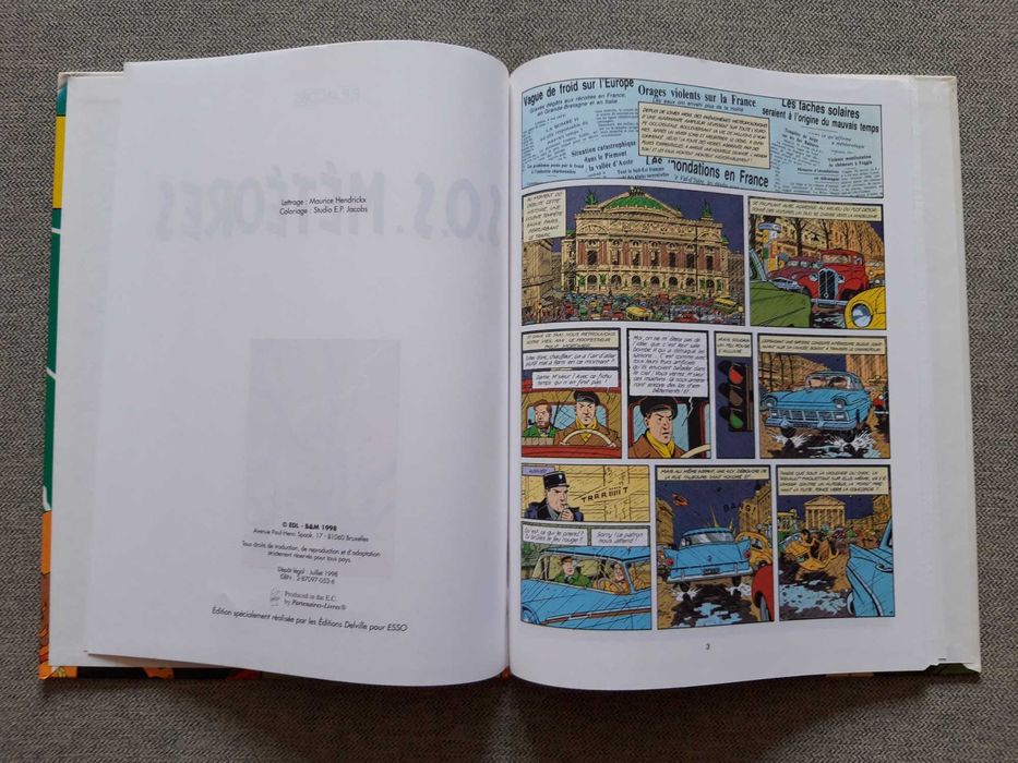 BD Blake et Mortimer "SOS Météores"