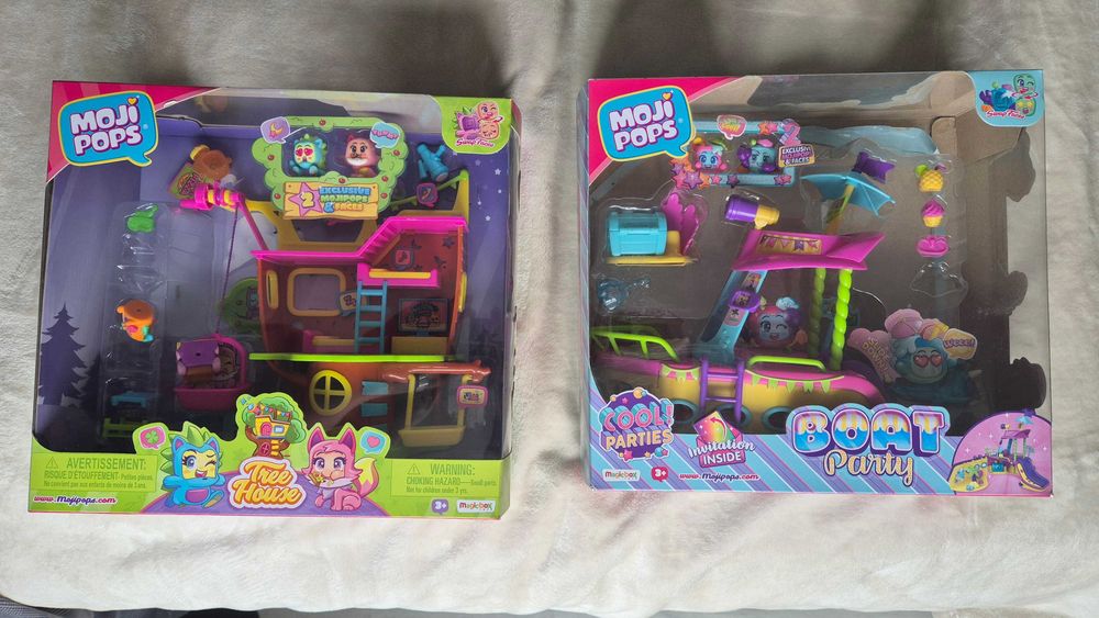 Moji pops Imprezowa Łódź + Domek na drzewie - pudełko