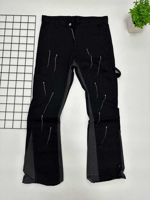 Flared jeans, клеш faded кльош baggy, opium y2k дрип, реп gallery dept