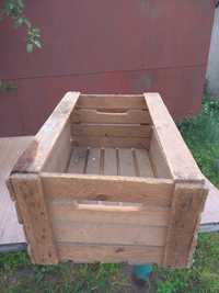Ящики дерев'яні для овочів та фруктів.