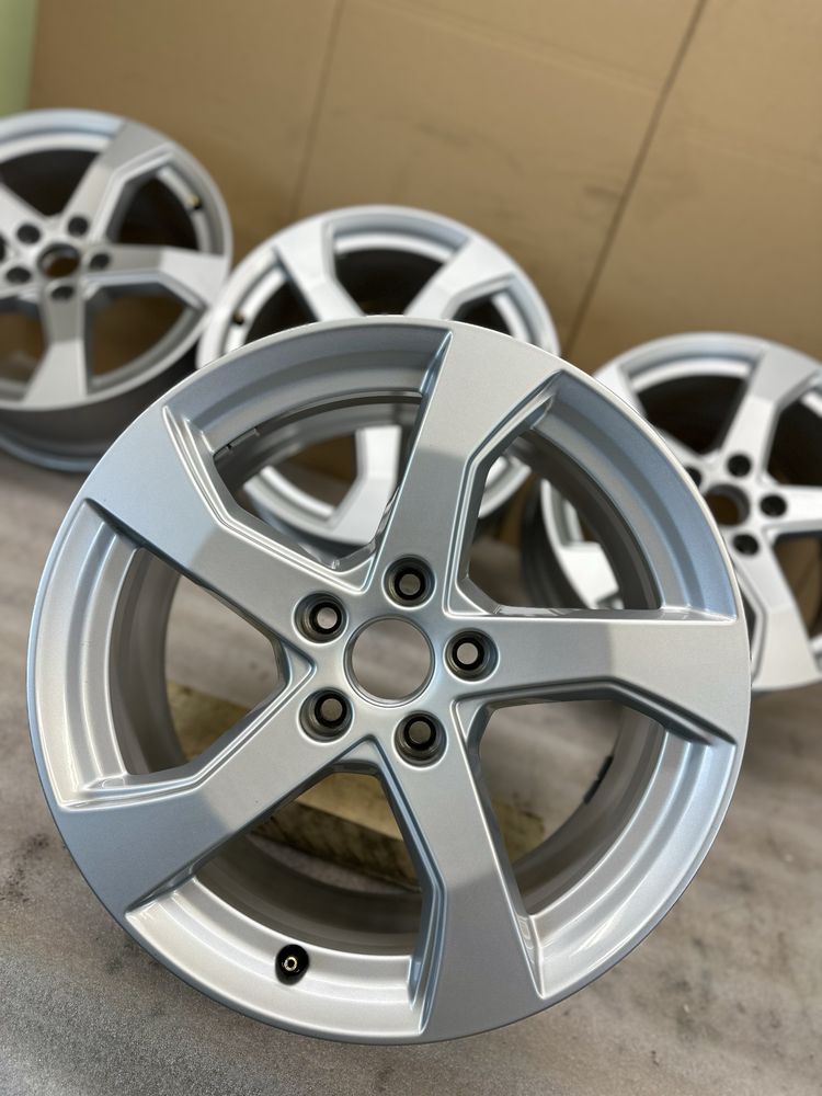 Alufelgi oryg Audi 17 cali 5x112, ET43 VW Skoda Seat Stan bardzo dobry