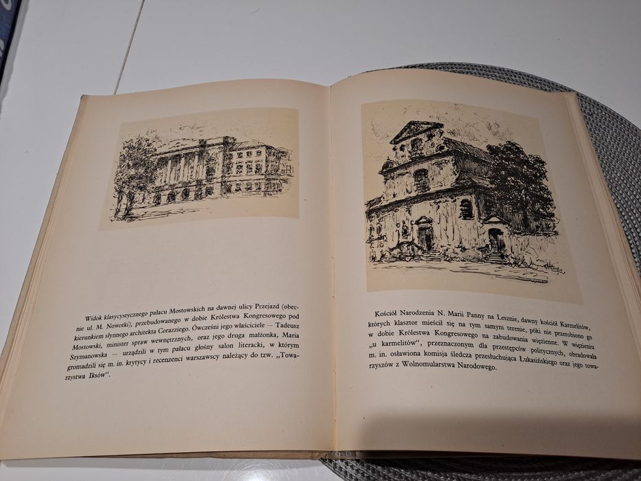 Stara Warszawa w rysunkach T.Cieślewski