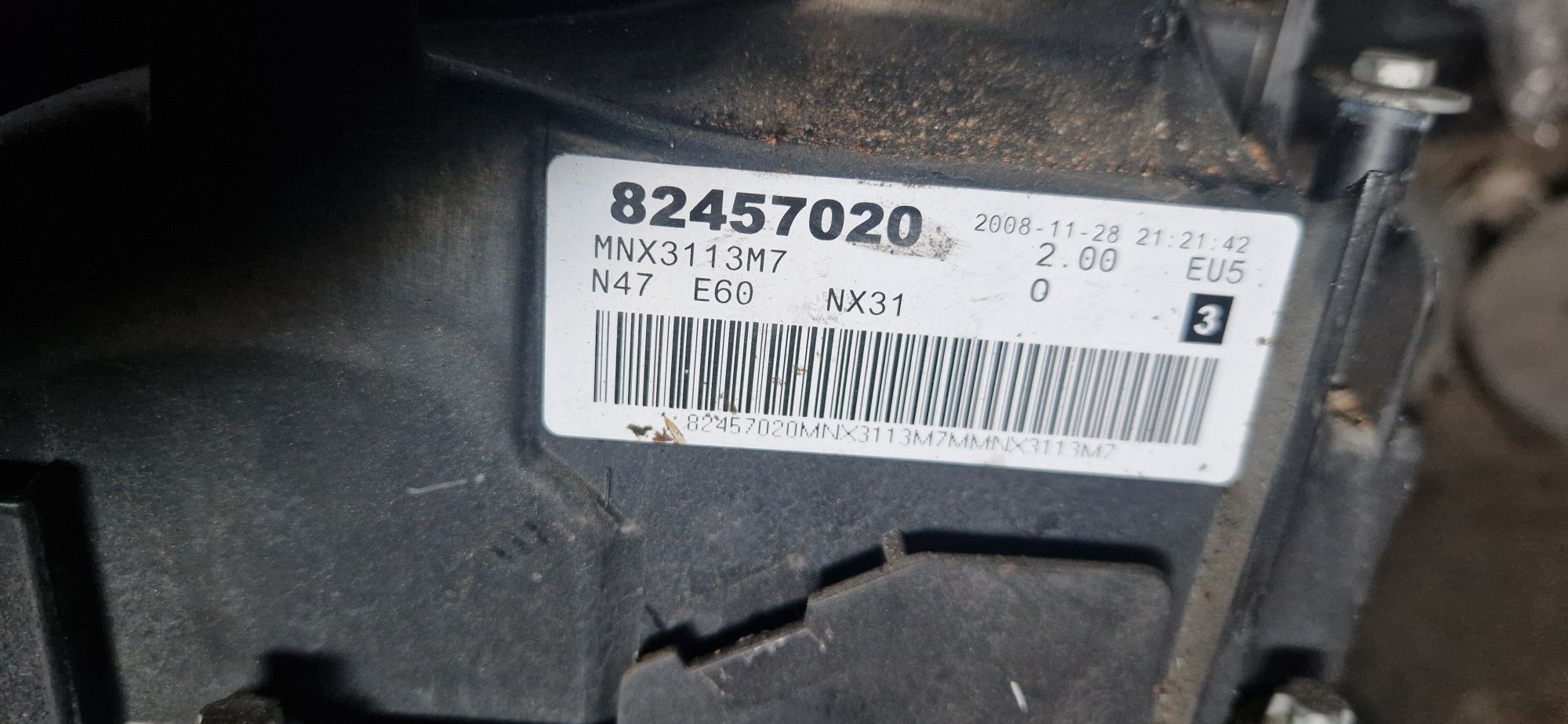 Silnik bmw n47 e90 e87 e91  e60 e61