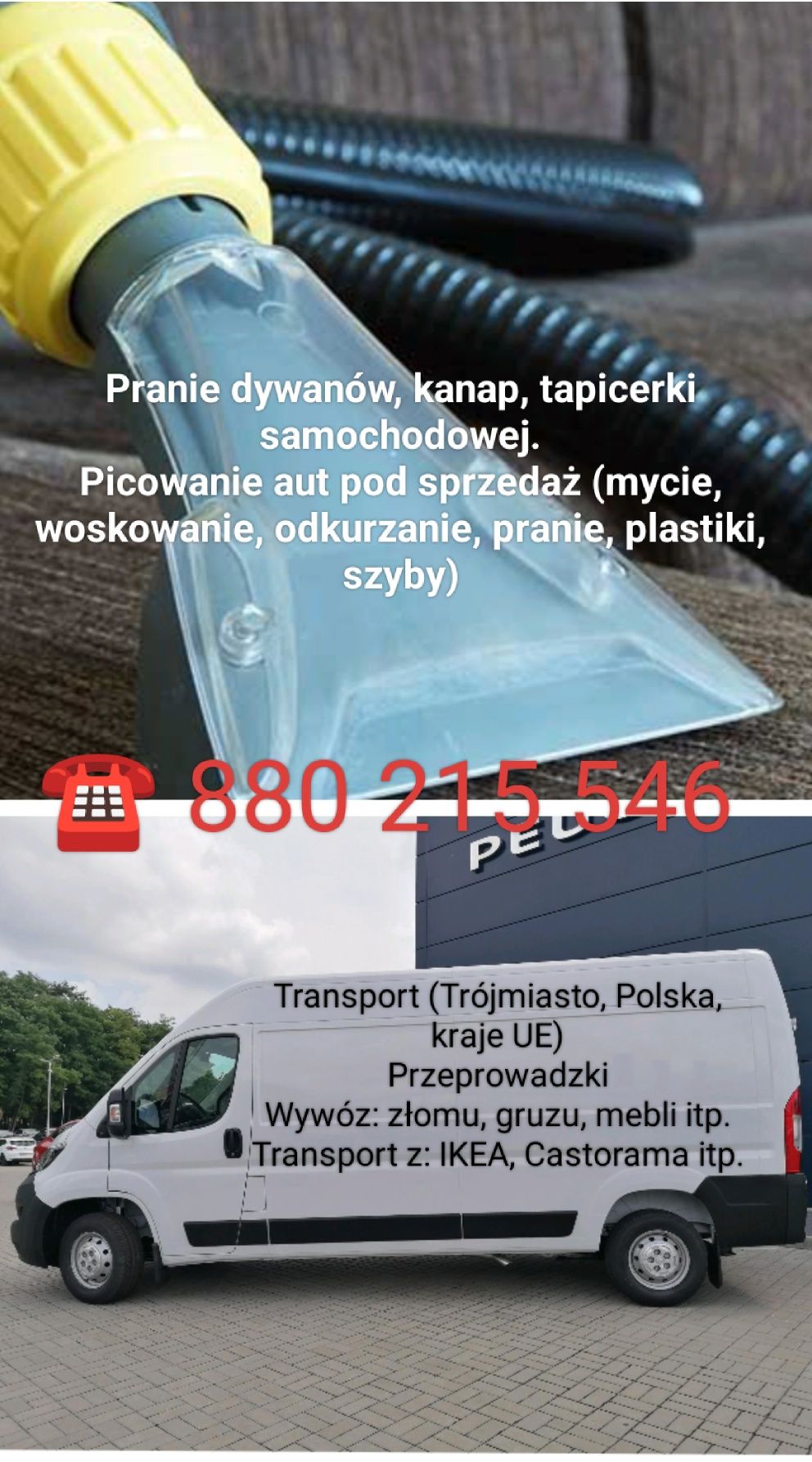 Tanie kompleksowe pranie tapicerki samochodowej oraz