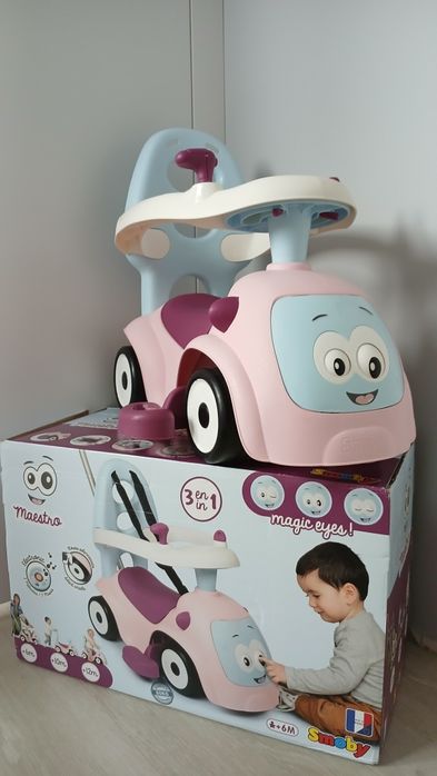 Smoby Jeździk Maestro 3w1 Różowy