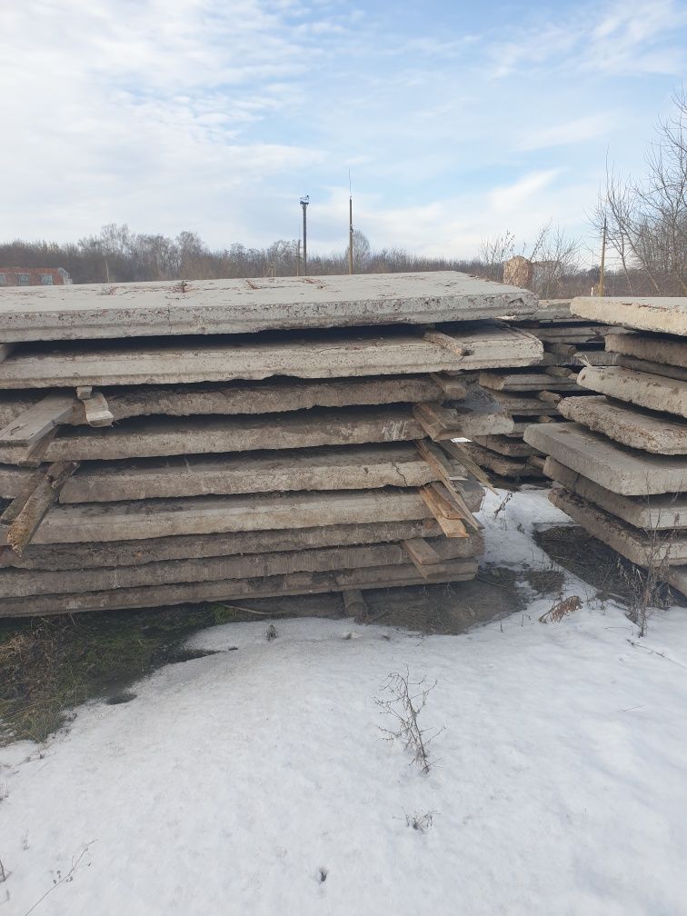Продам плиты пкж 6х1.5, 3×1.5