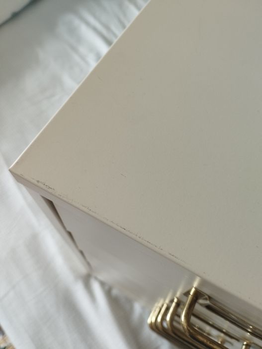 Arquivo 5 gavetas branco/creme