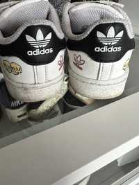 Buty Adidas Superstar 26 Buciki czarno biale