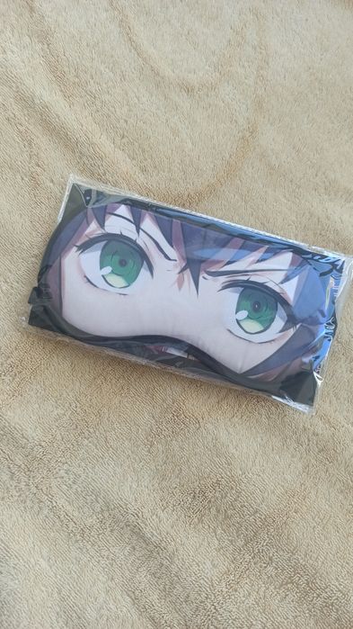 Аниме маска на глаза маска для сна anime девочка глазная повязка