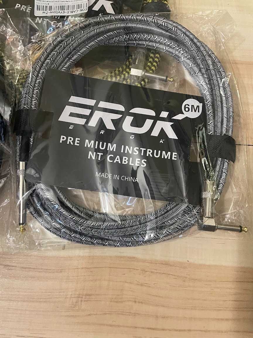 Кабель для микрофона XLR-XLR 10метров Гитарный кабель 6м