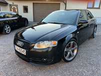 Audi A4 B7 1.9 116KM Tempomat Rotory R18 Sport Duża Navi Sedan Czarna