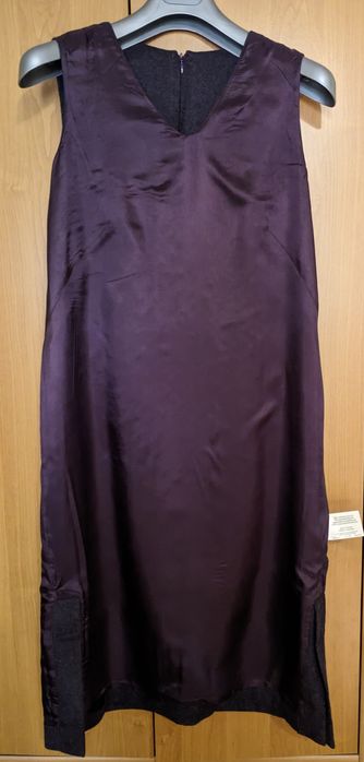 Платье-футляр Laura Ashley, винтаж, шерсть, миди, р. UK 12/Euro 38/M