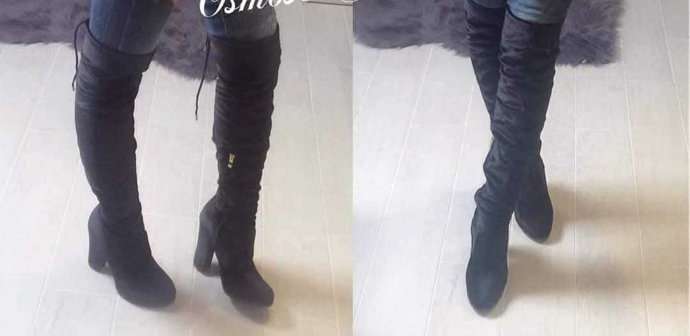 Botas Altas  Tamanho 38 Como Novas