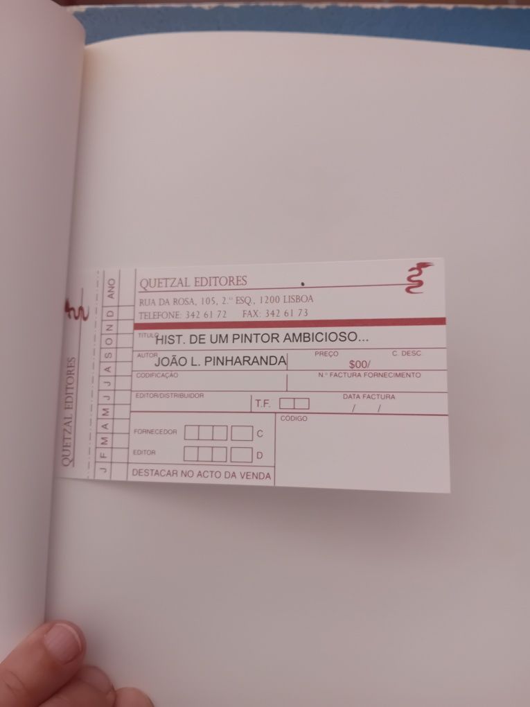 História de um Pintor Ambicioso Portes Grátis
