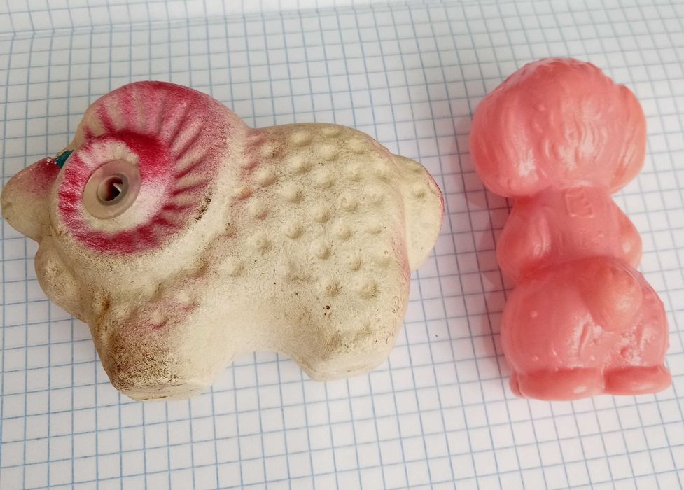 Две игрушки из СССР в отличном состоянии. Винтажні іграшки