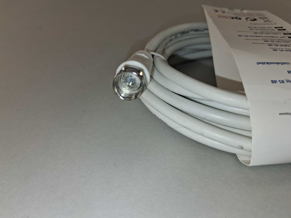 N224 Kabel Antenowy Satelitarny Hama ClassicLine F-Wtyk F-Wtyk 85dB 3m