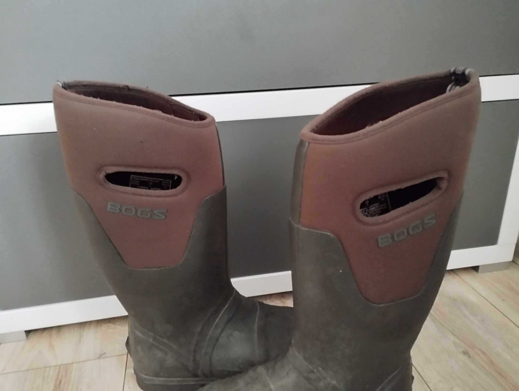Bogs Tradesman Tall MT kalosze ocieplane myśliwi las ryby size 40