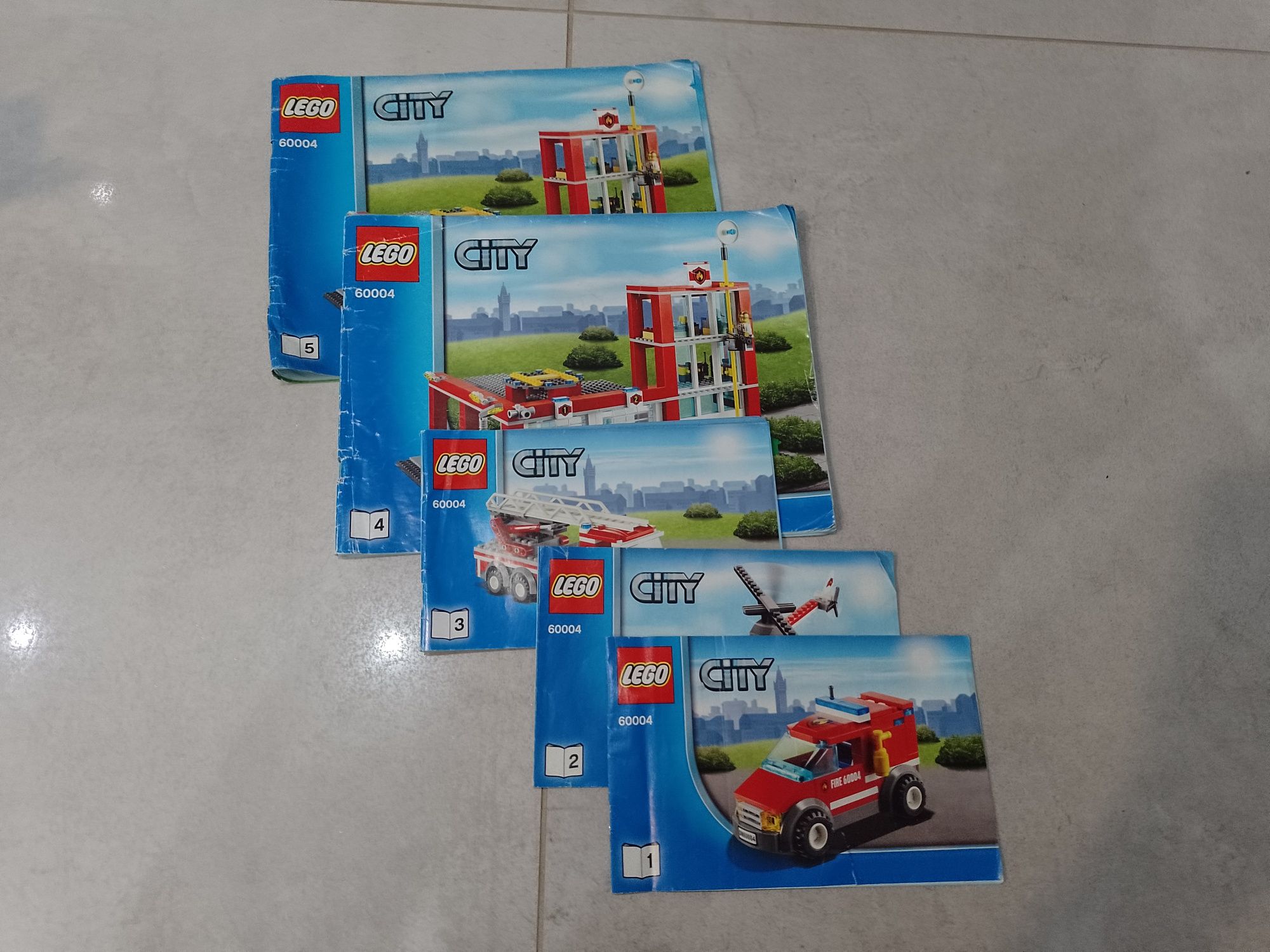 Lego city 60004 remiza strażacka