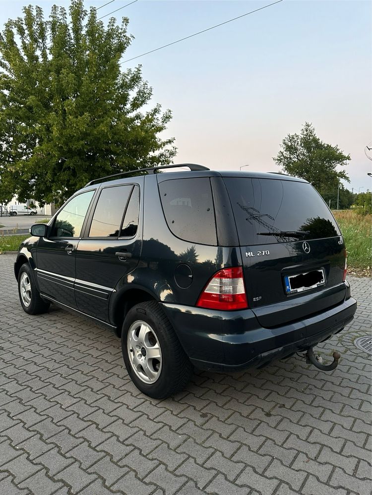 Mercedes-Benz ML 270 CDI Skóry 3300kg hak