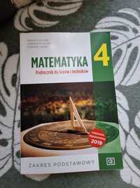 Matematyka 4 Podręcznik zakres podstawowy Pazdro