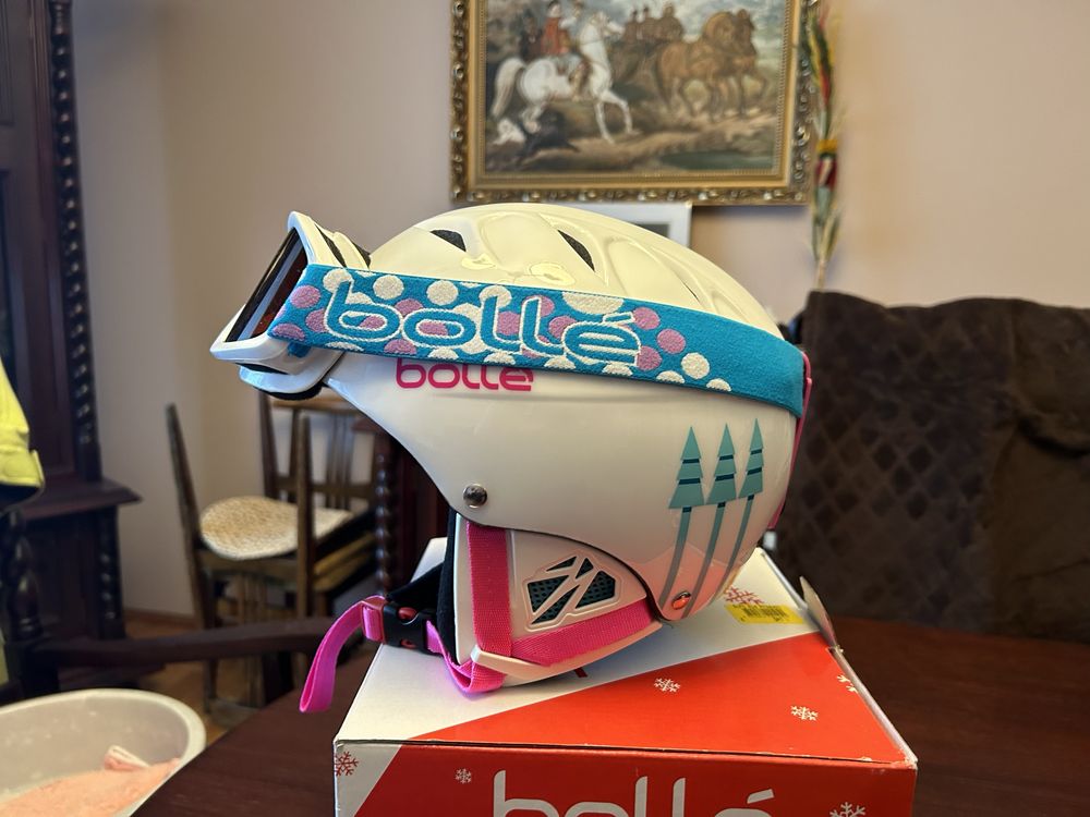 Bolle KIDS kask dziecięcy z goglami Bolle 53-58