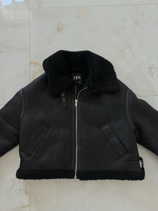 Дубленка зара zara