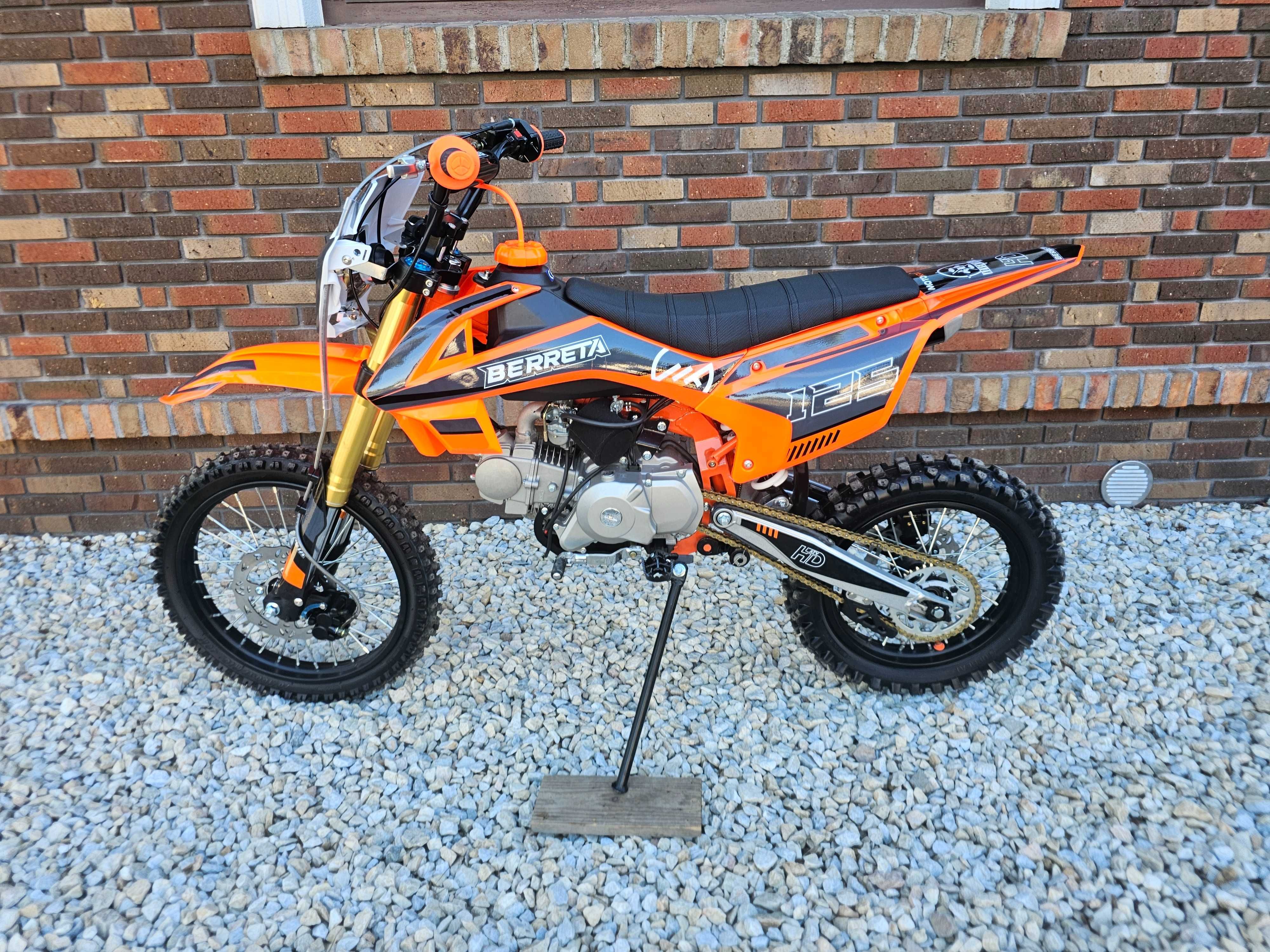Cross Berreta 125cc BRT e-starter koła 14/17 RATY TRANSPORT