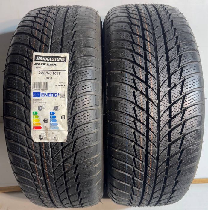 2x 225/55r17 Bridgestone Blizzak LM001 97H Runflat BMW X1 (*) 2024