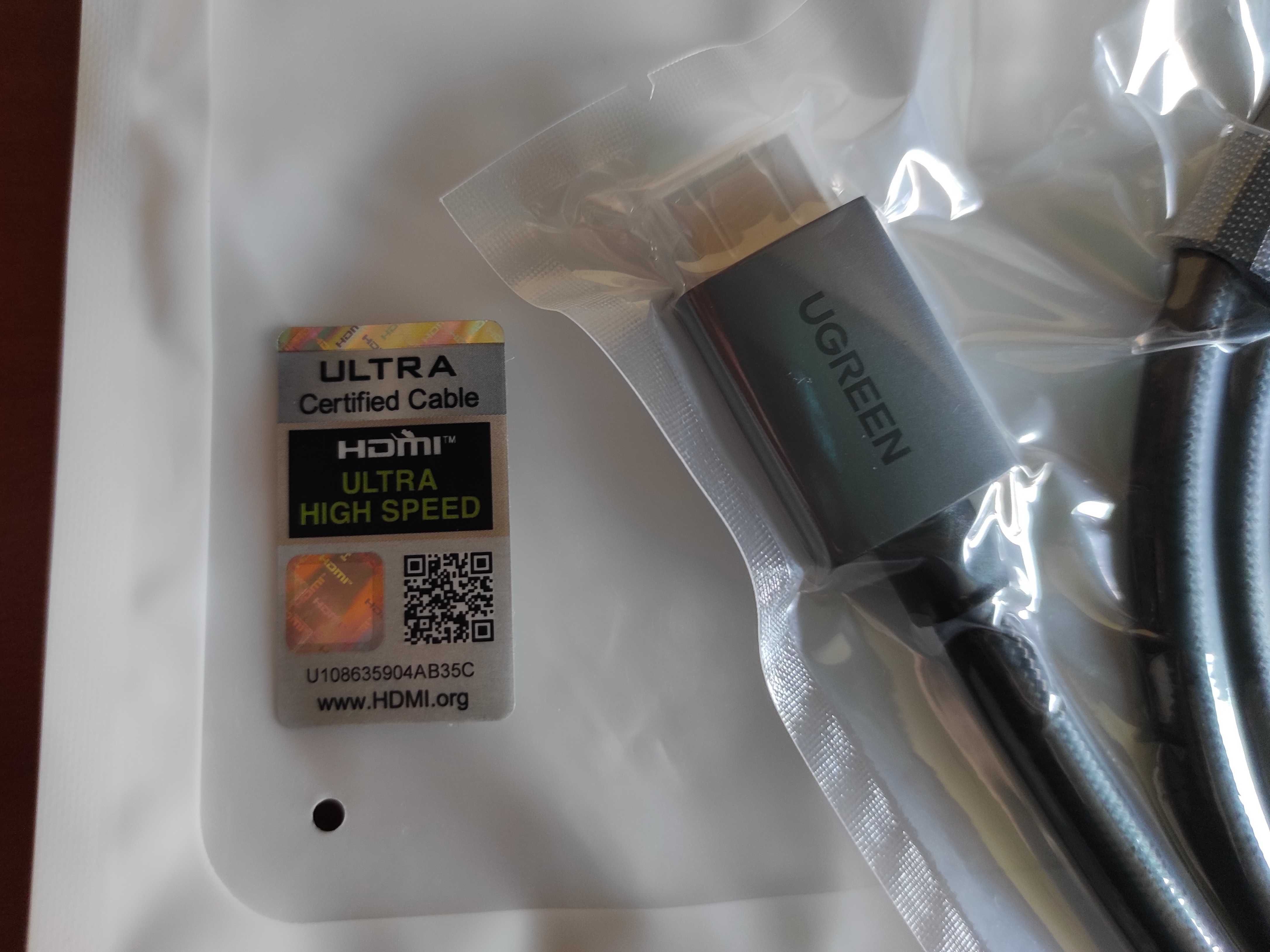 кабель премиум качества HDMI v2.1 8K UGREEN 2 метра