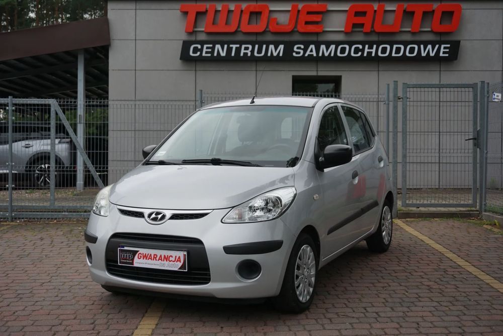 Hyundai i10 GWARANCJA 1.2Benzyna 78PS Klimatyzacja ZADBANY Sprawdź Budzyń Zamiana
