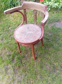 Piękny stary mebel   model Thonet z 1956r PRL sygnowany