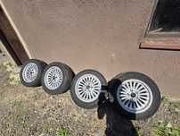 Koła alufelgi 16 BMW e39 5x120 opony zimowe
