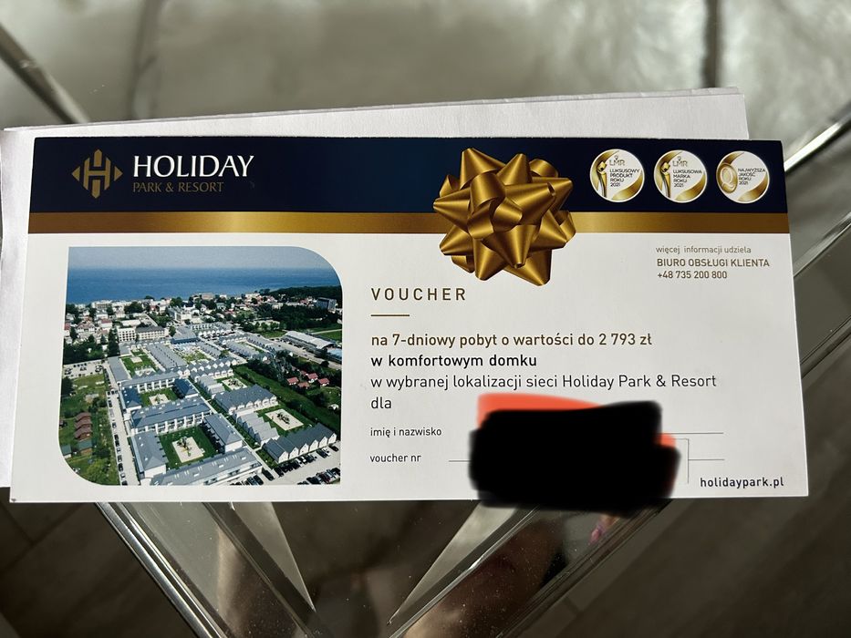 Voucher Holiday park & resort