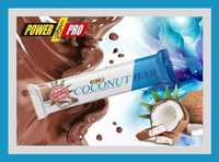 Батончики Power Pro Coconut Bar Sugar Free 50 грамм 20 шт уп (кокос)