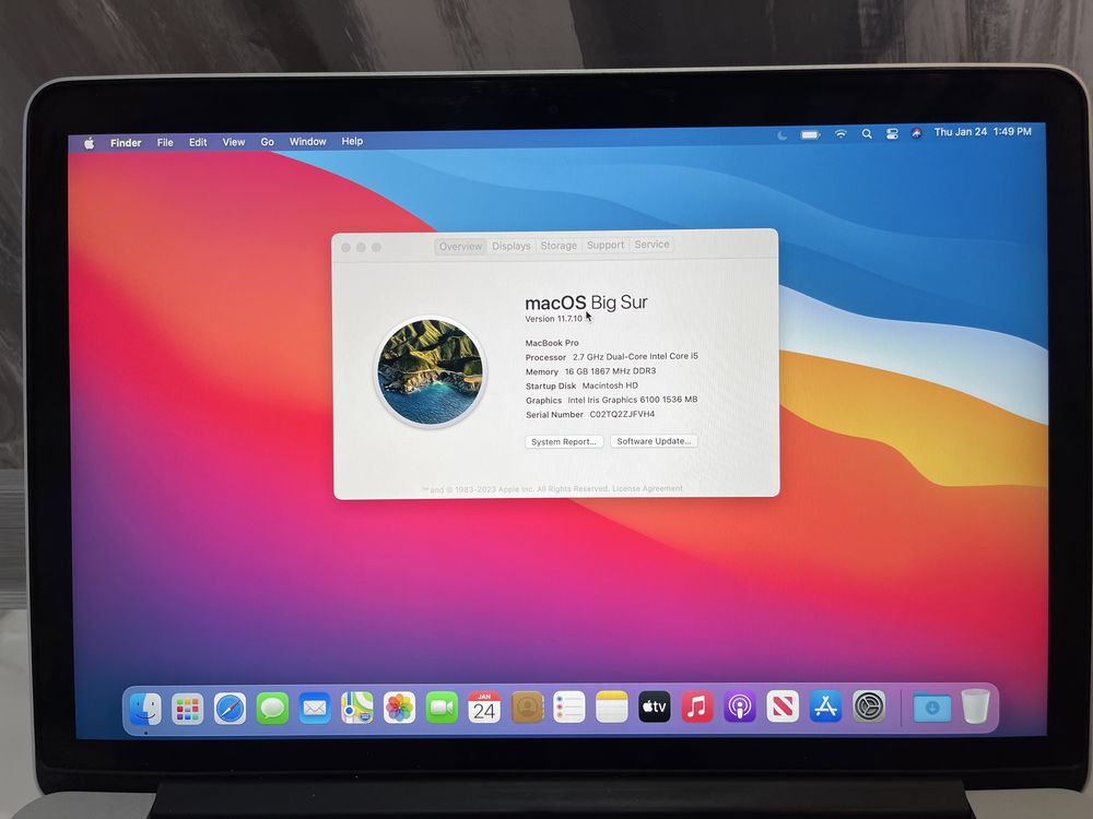 Macbook pro 13 2015