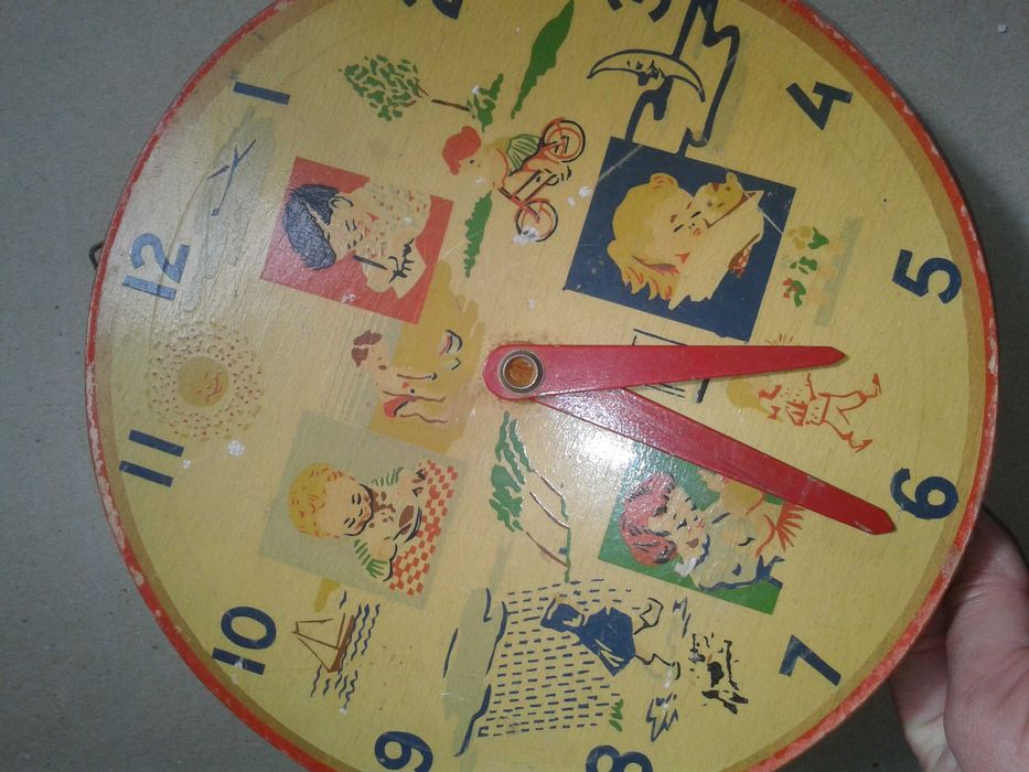 Drewniana Kolekcja starych Przedmiotów, Stare Zabawki 60lata