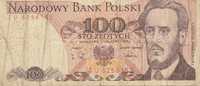 Banknot 100 zł - L. Waryński