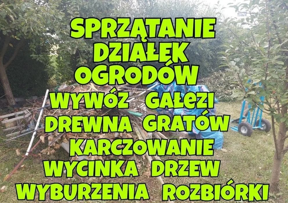 Krzewy, drzewa,żywopłoty