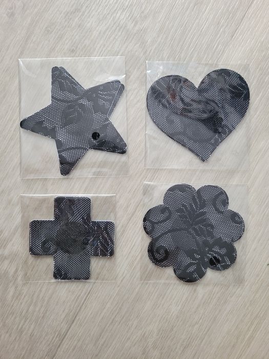 Наклейки на грудь соски пэстис стикини