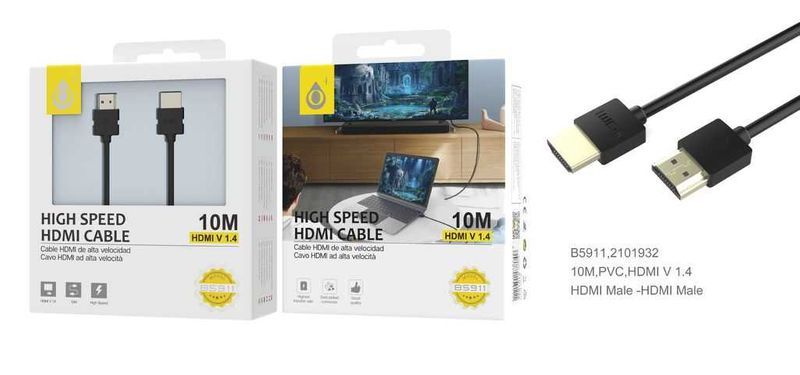 Cabo HDMI De Alta Velocidade 10M