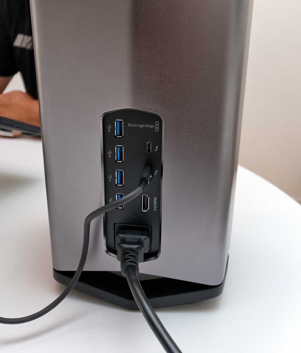 Blackmagic eGPU com pouco uso para processadores INTEL