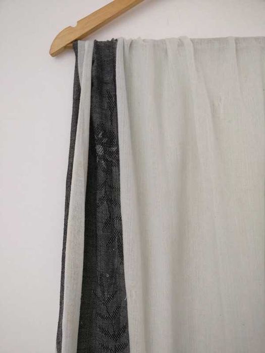 Écharpe com franjas