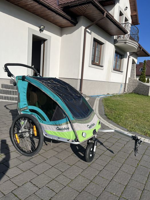 Przyczepka rowerowa Riksza Qeridoo Sportrex 2