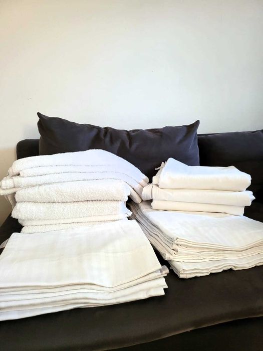 Pościel hotelowa używana - pakiet